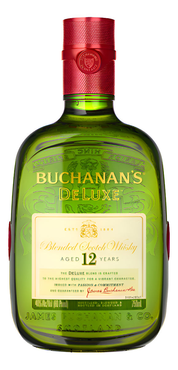 Buchanan's Deluxe Blended Scoth Uísque escocês Buchanan's Deluxe 12 anos Reino Unido 750 mL