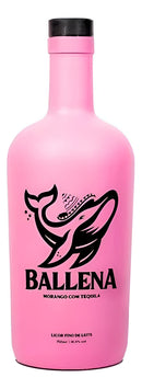 Ballena Licor De Morango Com Tequila 750ml Caixa Com 6 Unid