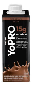 Kit C/12un Yopro 15g Proteína Chocolate E Baunilha 250ml