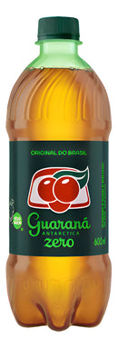 Pack Refrigerante Antarctica Guaraná Zero Gfa 600ml 12 Unid