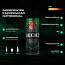 Cerveja Beck's German Lager lata 359ml Pack com 8 Unidades